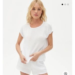 Michael Stars Amy Gauze Top